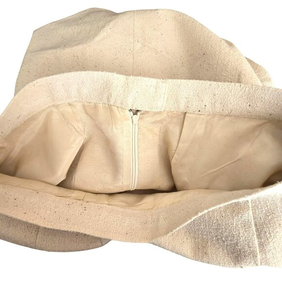 Dannys Fashion Hong Kong Womens Suit Set Jacket Skirt Hand Tailored Beige HS172 - Picture 9 of 16